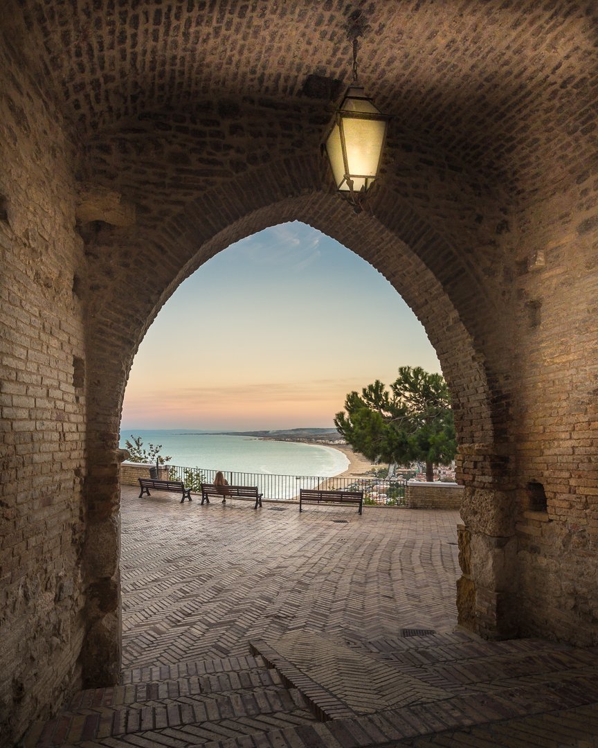 Tramonto alla loggia Amblingh