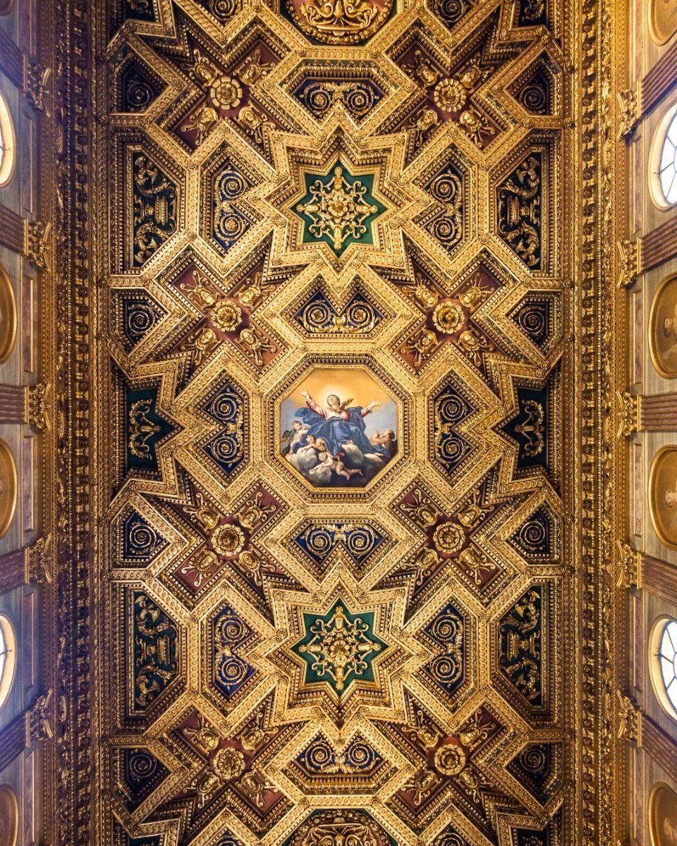 Soffitto di Santa Maria in Trastevere
